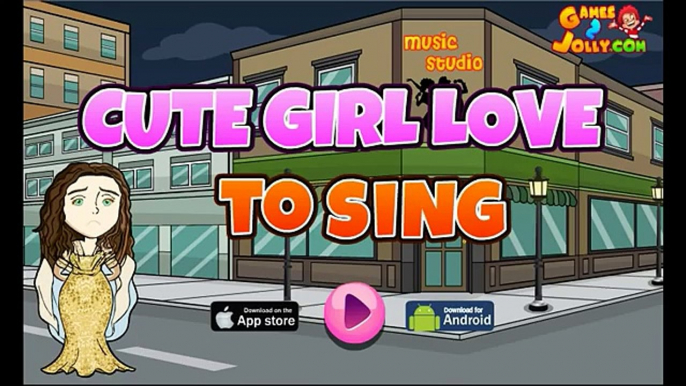 Cute Girl Love To Sing Walkthrough - Games2Jolly