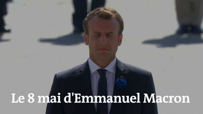 Emmanuel Macron préside les commémorations du 8 mai 1945 pour la première fois