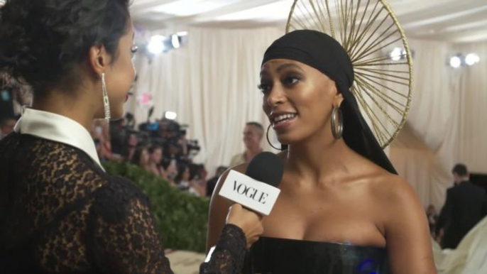 Solange Knowles on Her Braided Halo and Performing With Beyoncé at Coachella