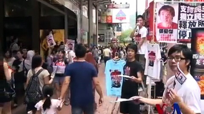 六四T恤记载港人六四情怀