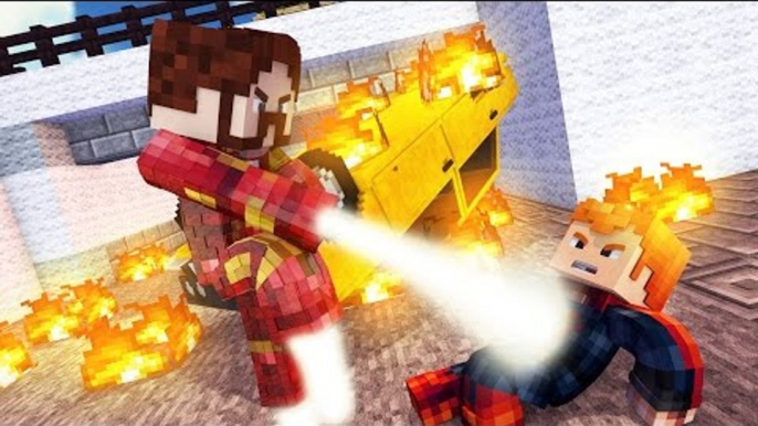 Minecraft: GUERRA CIVIL HARDCORE #3 - O SUPER HERÓI MAIS FORTE !!