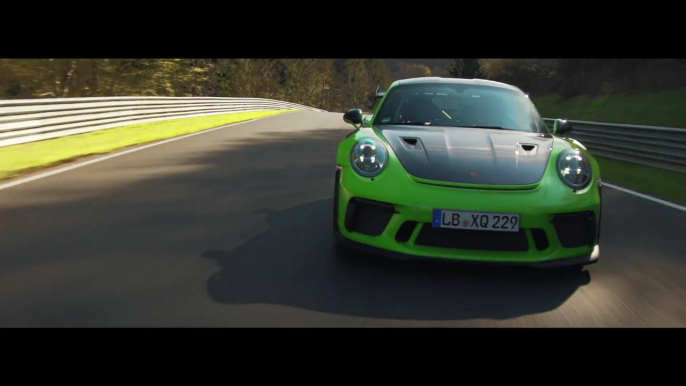 Porsche 911 GT3 RS sets new lap time on Nürburgring Nordschleife Trailer