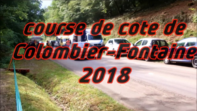 course de cote de Colombier -Fontaine 2018