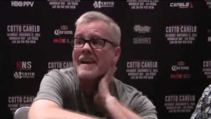 Freddie Roach - Writers Roundtable Interview for Miguel Cotto vs Canelo Alvarez