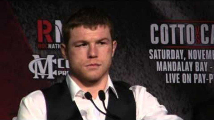 Canelo Saul Alvarez vs Miguel Cotto - POST FIGHT PRESS CONFERENCE