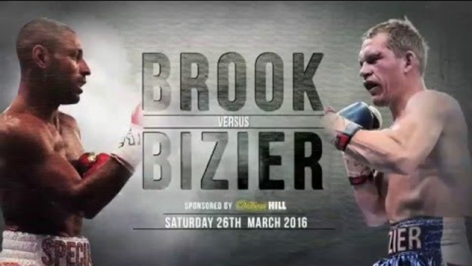 KELL BROOK V BIZIER WEIGH IN for the William Hill Sponsored Championship Contest