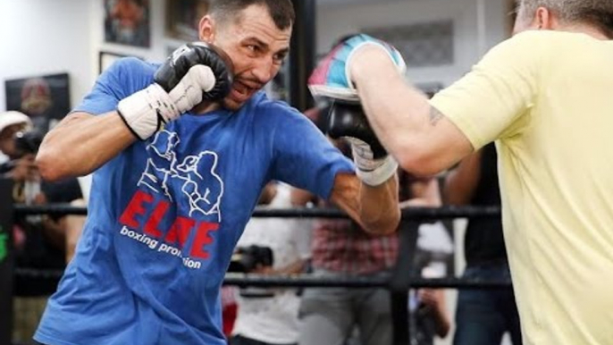 Viktor Postol vs Terence Crawford - CRACKING SPEED & PUNCHING POWER WORKOUT w/ Freddie Roach