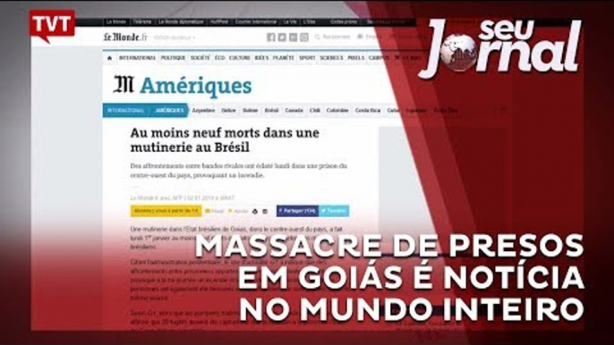 Massacre de presos em Goiás é notícia no mundo inteiro