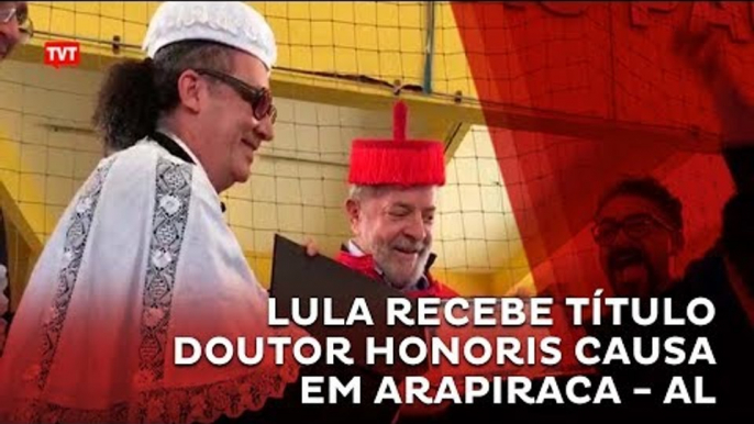 UNEAL concede título doutor honoris causa a Lula