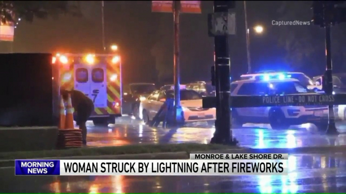 3 Injured by Lightning Around 2 Illinois Fireworks Displays