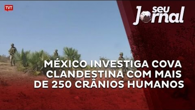 Autoridades mexicanas investigam cova clandestina com mais de 250 crânios humanos