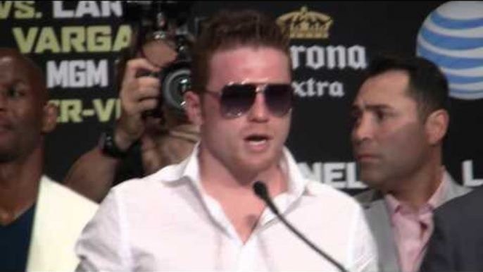 Saul Canelo Alvarez vs Erislandy Lara - POST FIGHT PRESS CONFERENCE