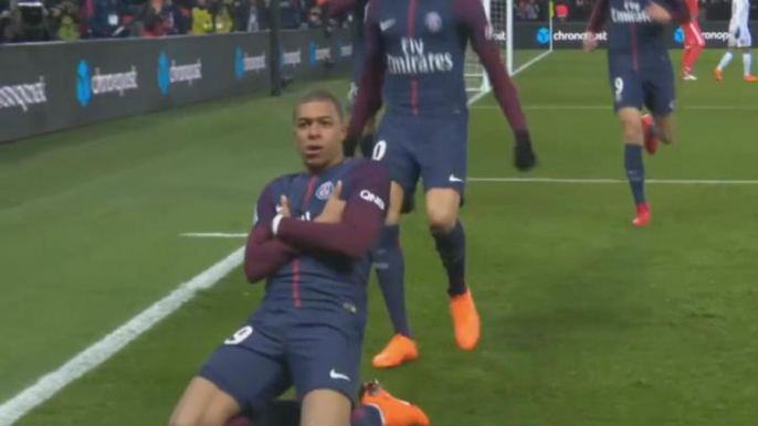 All the goals of Mbappe