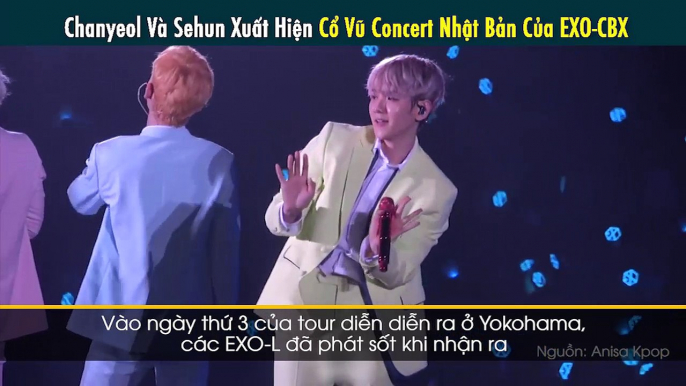 Xuất hiện ở fansign chưa đủ, "fanboy" Sehun còn dẫn cả Chanyeol đi Nhật cổ vũ concert của EXO-CBX