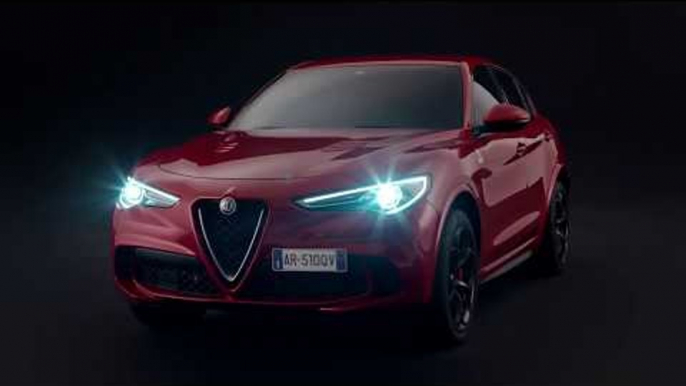 Alfa Romeo Stelvio Quadrifoglio Clip soundstage Trailer