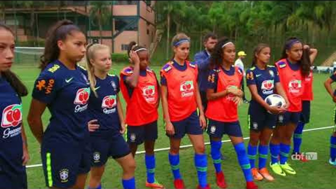 Seleção Feminina Sub-17 começa preparação para a Copa do Mundo