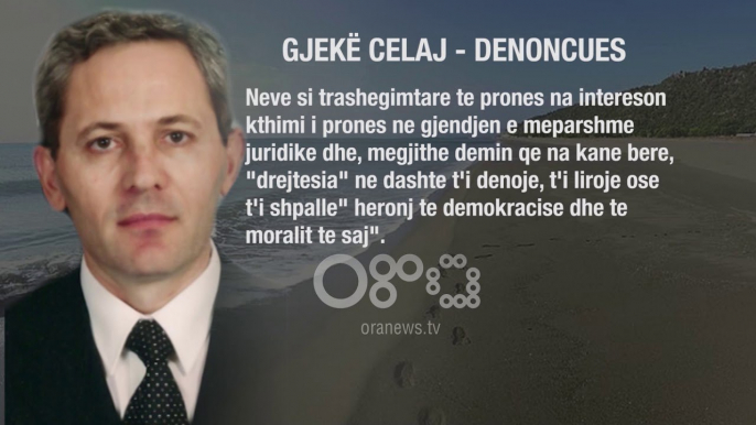 Ora News - Denoncoi grabitjet e pronave në bregdetin e Lezhës, Gjek Çelaj flet për "Tonight"