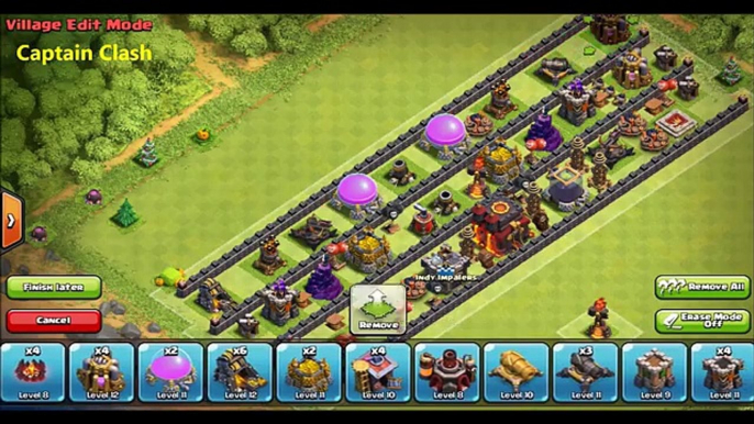 [YouTube Kids] Clash of Clans Town Hall 10 (CoC TH10) Base Design Defense Layout (Android Gameplay)