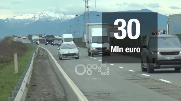 Do dalin 15 milionë euro nga buxheti i shtetit për autostradën Tiranë- Durrës dhe Tiranë-Elbasan