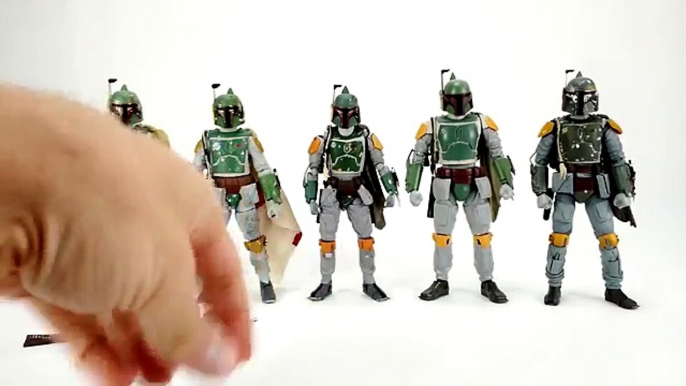 Dan in the Photobooth #63 - The Boba Fetts (Black Series, Mafex, Bandai, Revoltech, Bootleg)