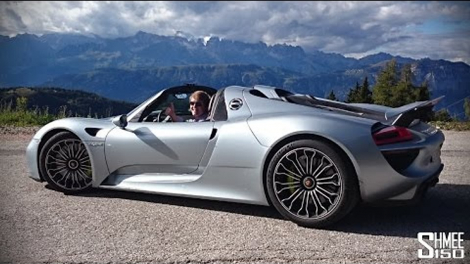 My First Drive in the Porsche 918 Spyder [Shmee's Adventures]