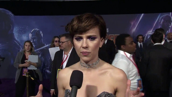 Avengers: Infinity War – World Premiere Scarlett Johansson Interview – Marvel Studios – Motion Pictures - Walt Disney Studios – Stan Lee – Directed By Anthy