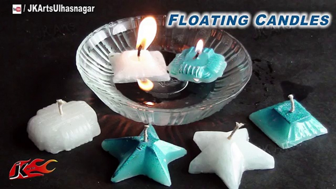 how to make floating candles at home | JK Arts 686
