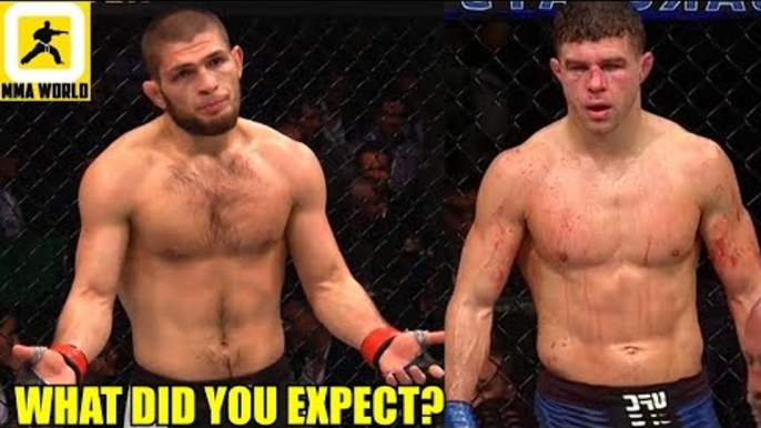 MMA Community reacts to the One-Sided beatdown in Khabib vs Al Iaquinta,UFC 223 Results