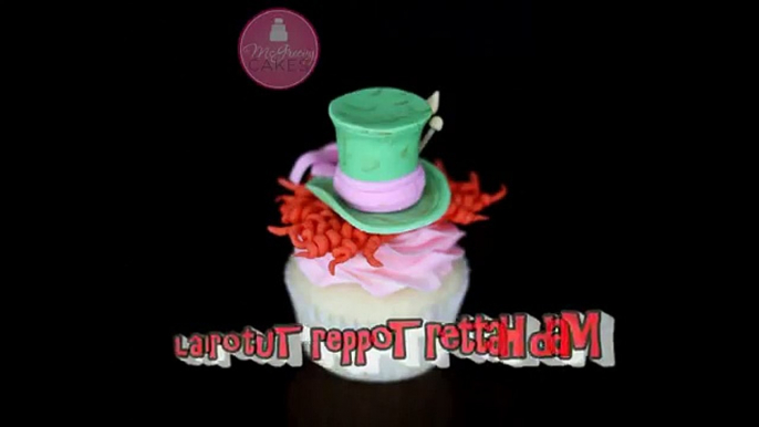 Fondant Mad Hatter Toppers; A McGreevy Cakes Tutorial