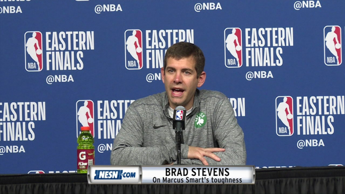 Brad Stevens recaps having a 2-0 lead on the Cavaliers