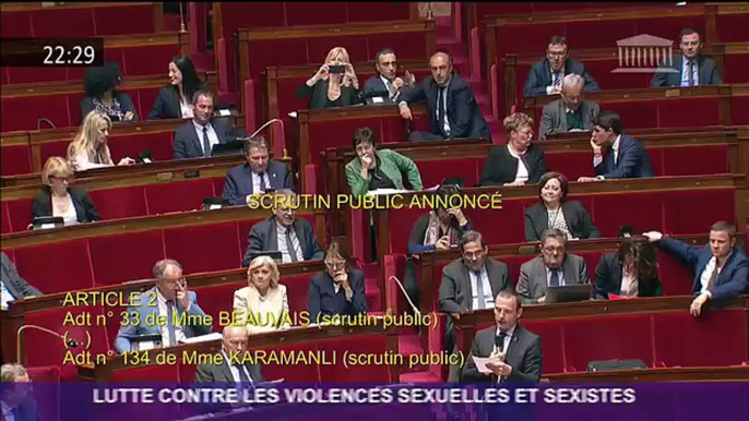 Grosse colère cette nuit à l'Assemblée de la Secrétaire d'Etat, Marlène Schiappa, après les allusions d'un député sur sa sexualité