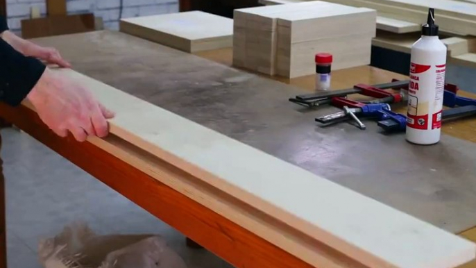 This bed would look stunning in my bedroom. Amazing work!via Paoson WoodWorking, youtube.com/gpaoson, www.paoson.com