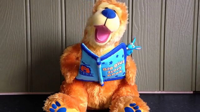 Bear in the Big Blue House Story Telling Big Blue Book Soft Toy Video