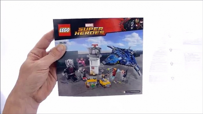 Lego Super Heroes 76051 Super Hero Airport Battle - Lego Speed Build Review
