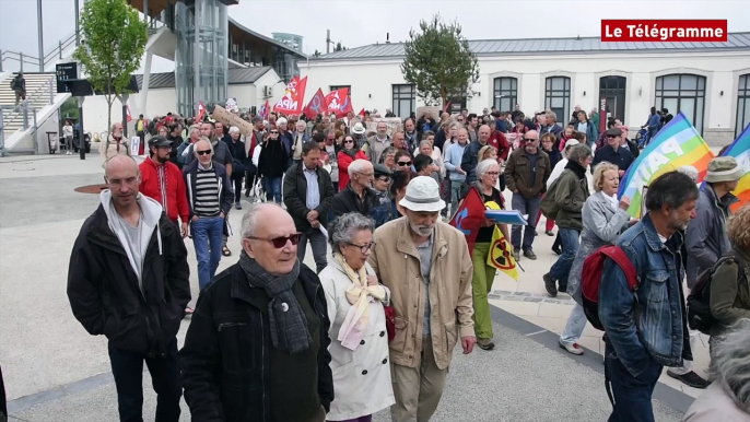 Morlaix. 250 personnes à la « Marée populaire »