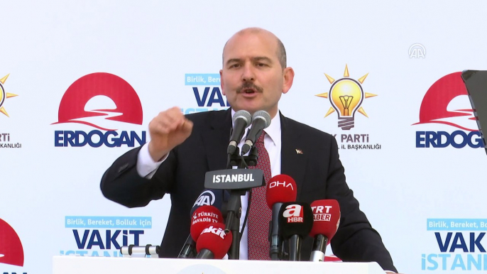 AK Parti İstanbul 2. Bölge Seçim koordinasyon merkezi açılışı - Bakan Soylu (5) - İSTANBUL