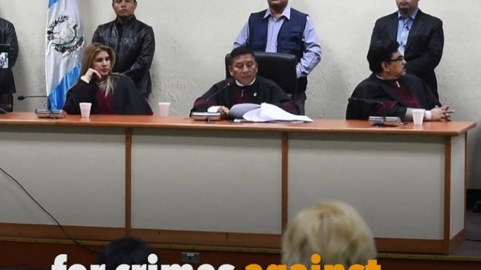 Guatemalan Military Officers Sentenced After 37 Years