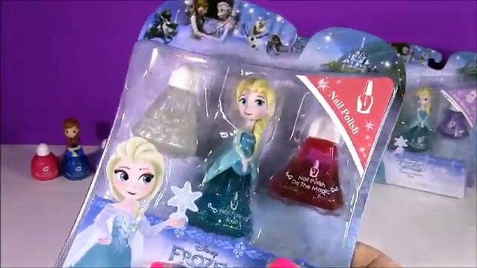 Disney Princess Little Kingdom FROZEN Anna & Elsa Makeup! Body Glitter Lip Gloss! SHOPKINS