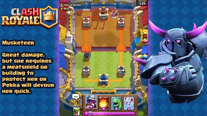 Clash Royale - Pekka vs All Cards! Pekka 1 on 1 against all cards in Clash Royale!