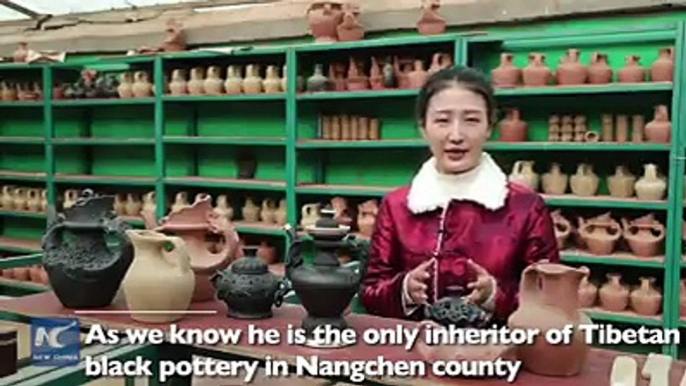 Potters have been throwing black pottery in NW China's Qinghai Province for 5,000 years. Today, however, there are few master artisans left to keep the craft al