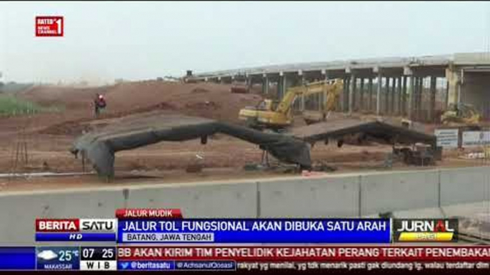 Tol Fungsional Batang Akan Dibuka Satu Lajur