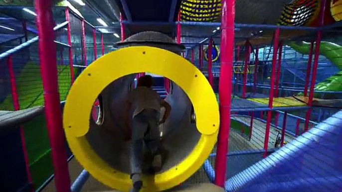 Fun Tubes and Pipes at Andys Lekland Indoor Playground for Kids