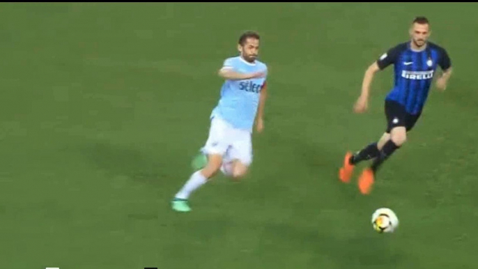 Senad Lulic Red Card - Lazio vs Inter 2-2  20.05.2018 (HD)