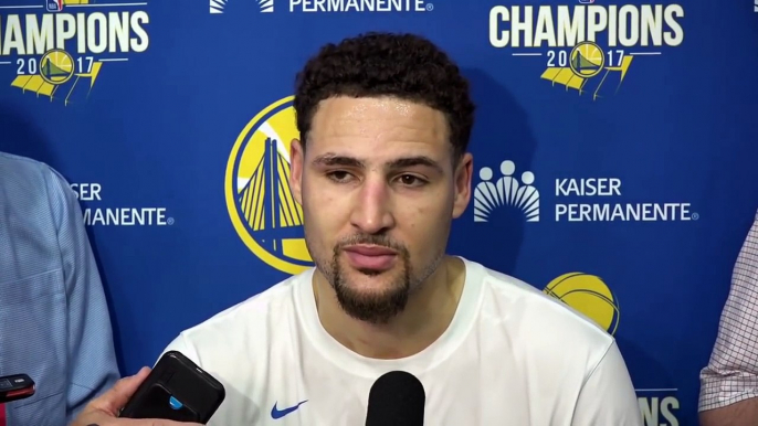 Klay Thompson reflects on the the team’s performance in Houston, necessary adjustments for Game 3