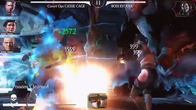 Use BRONZE players to beat FINAL BOSS ASSASSIN KITANA -Last Tower -Mortal Kombat X mobile-Mkx iOS