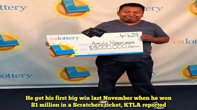 How Though? California Man Wins Lottery 4 Times In 6 Months Totaling More Than $6 Million!