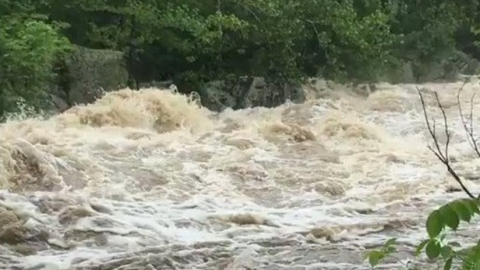 Potomac River Rages Through Great Falls Area After Heavy Rain