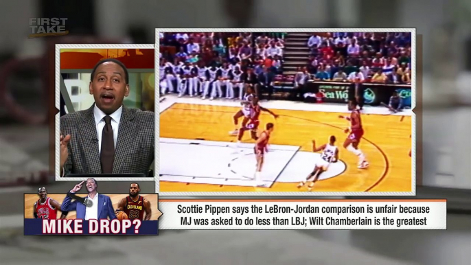 Stephen A. Smith goes off about Scottie Pippen’s Michael Jordan-LeBron James comparison | ESPN