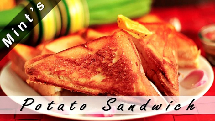 Potato Sandwich Recipe | Aloo Sandwich | Breakfast Recipes | Mintsrecipes