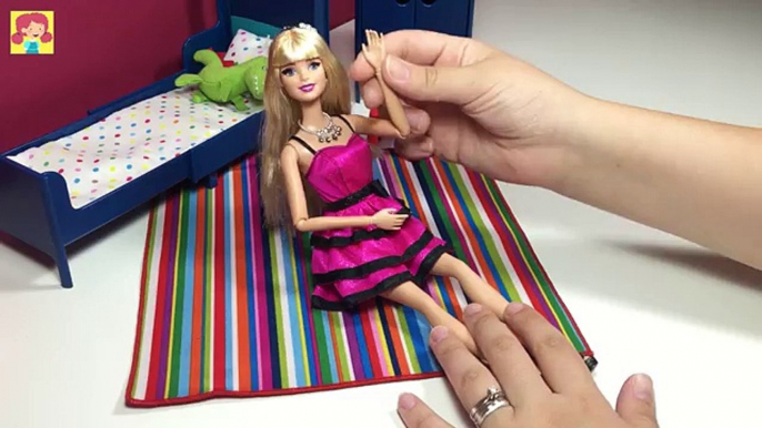 DIY - How to Make Barbie Doll Blouse - Barbie Clothes Tutorial - Making Kids Toys